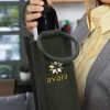 Promotional Single Jute Wine Carriers